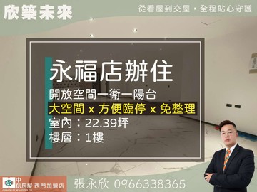⭐推薦⭐徐匯中學住辦亮麗美裝一樓好停車⭐中信永欣｜新北市三重區永福街