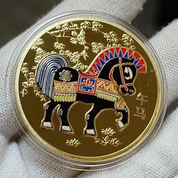 新中式 十二生肖  大全創意時尚 擺件 收藏禮品 金屬工