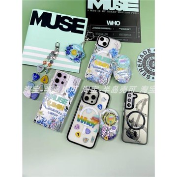 RJINHIT 磁吸支架適用MagSafe手機桌面支架可拆卸伸縮通用鏡面bts