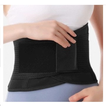 AOLIKES 奧力克斯 護腰 7890  雙層輔助加壓助力帶+4根軟骨支撐條  M(97 x 20cm)  黑色  1個