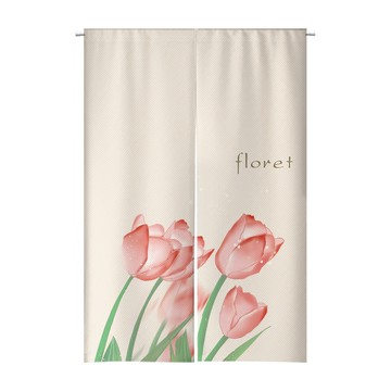 【客製化門簾】【贈桿發票】風水門簾 對開短門簾 櫃子遮擋簾 門簾客製化 旗幟 北歐風門簾 磁吸門簾 遮鏡子布簾