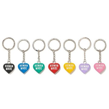 AirRoom 正品 2025AW HUMAN MADE HEART RUBBER KEY 立體 愛心 鑰匙圈