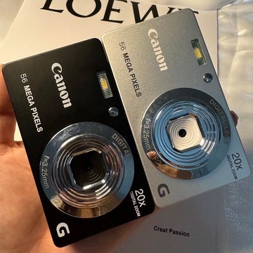 相機 佳能5600萬CCD相機 美版相機 便攜式旅遊校園 自拍照相機 高像素 4KCCD數位小型相機