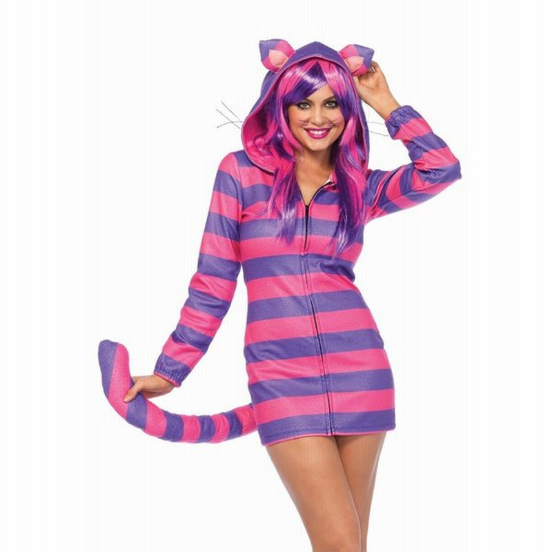 チェシャ猫 コスプレ コスチューム パーカー 大人 女性用 着ぐるみ パジャマ レディース 仮装 不思議の国のアリス ディズニー キャラ 通販 Lineポイント最大0 5 Get Lineショッピング