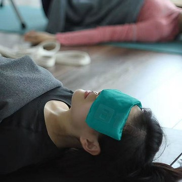 ✨臺灣出貨✨瑜伽眼枕去除黑眼圈壓眼潤眼枕薰衣草亞麻籽眼罩艾揚格休息術輔具