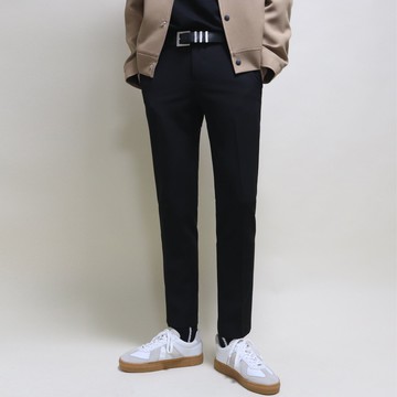 正韓西裝褲 腰圍鬆緊 彈性百搭 九分褲 3色 YUPPIE 預購商品