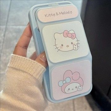 卡通卡娜赫拉兔兔蘋果11/12適用iPhone13/14PROMAX手機殼15/16PRO