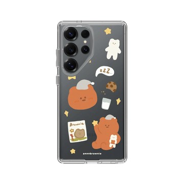 Galaxy S25 Ultra Clear 透明 - 布朗尼 annnbrownie - 晚安熊熊