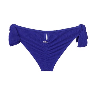 LeRêveParis ｜AIRise 綁結鏤空美臀泳褲｜－異域藍 泡泡高彈布料 立體紋路 綁結 甜辣 俏皮