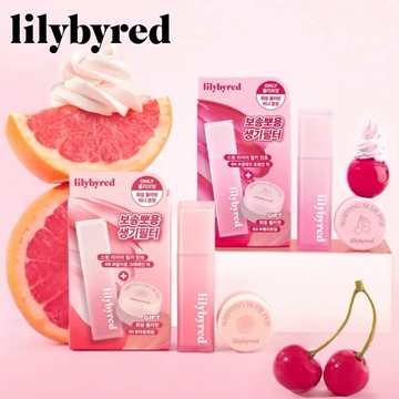 【lilybyred】甜心謊言奶油唇釉 + 柔霧口袋唇膏 1+1 套禮