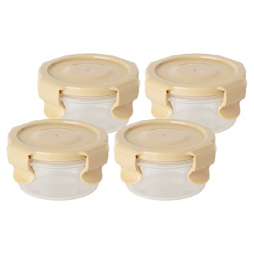 Nanudam 調味醬料保鮮密封罐組  4個  密封容器 90ml x 4p