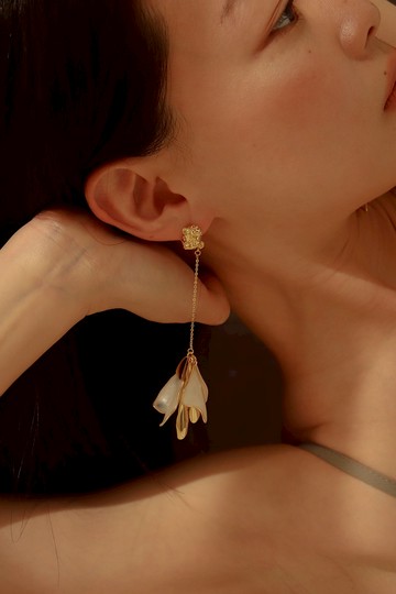 2021水星耳環/耳針耳夾 耳夾耳環 樹脂 925銀 飾品 聖誕節 送禮