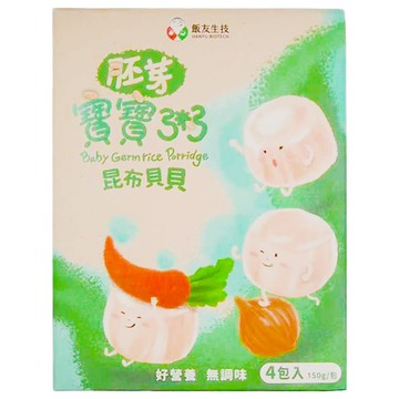 飯友 胚芽寶寶粥 4包  600g  1盒