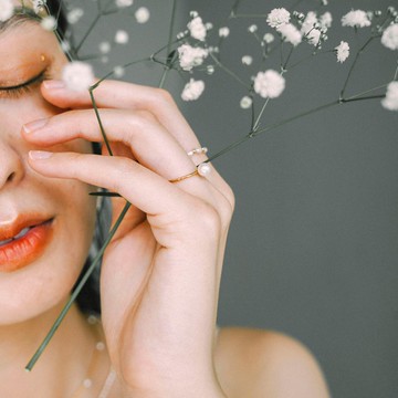 14KGF 淡水珍珠戒指