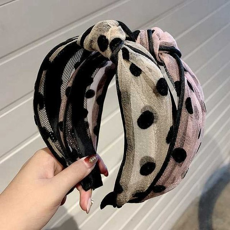 新しい女性エレガントなシフォンドット結びヘアバンド甘い飾りホルダー帽子ヘアバンドファッションヘアアクセサリーヘアアクセサリー 髪留め レーデ 通販 Lineポイント最大get Lineショッピング