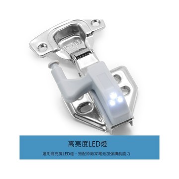 🔥【櫃門感應LED燈｜鉸鏈燈｜開門即亮】 免接線 × 自動感應 × 安裝超簡單