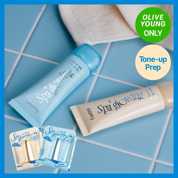 fwee Spa Glowing UV Tone Up Prep (SPF30 Semi Dewy/SPF50+Wet Dewy) (Set/Single) (2 Shades)