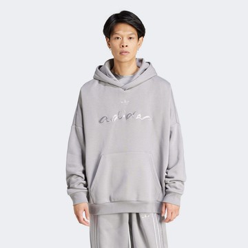 【ADIDAS】M FASH APP HOOD 連帽上衣 男 灰-IT7502