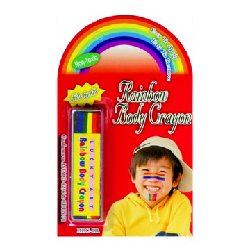 人體彩繪彩虹系列