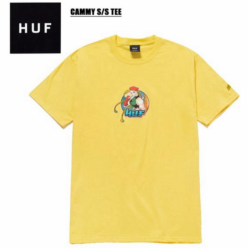 ハフ Huf Cammy S S Tee 半袖tシャツ ストリートファイター スト2 キャミィ 男性 メンズ 2 通販 Lineポイント最大get Lineショッピング