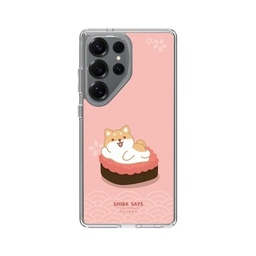 Galaxy S25 Ultra Clear 透明 - 柴語錄 Shiba Says - 廢柴鮭魚卵