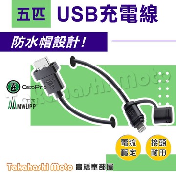 【正五匹授權】 專用防水防塵 usb 充電線 usb充電線 蘋果 Type-C IPHONE PD lightning