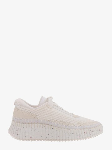 Fabric sneakers with suede profiles - CHLOE' - gender_Woman