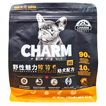 CHARM 野性魅力 幼犬配方 乾飼料  1袋  340g  魚
