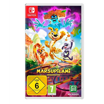【AS電玩】 NS Switch 長尾豹馬修：大冒險 Marsupilami 中文版