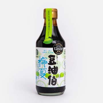 豆油伯檸夏釀造醬油300mL(檸檬風味)