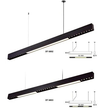 LED 工業風吊燈 F29-DT-6802、6803