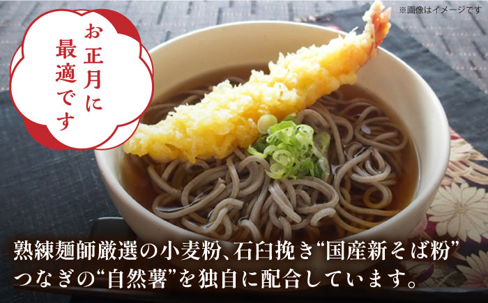 手延べ 自然薯 そば 500g（250g×2）   蕎麦 麺 長崎   南島原市   川上製麺 [SCM021]