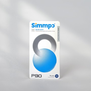 【Simmpo】P-90 iPhone 17~13全系列 抗藍光防窺舒視保護貼