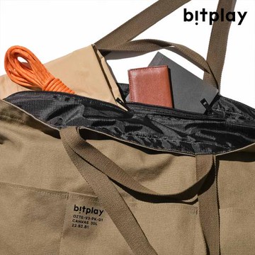 Bitplay Oversize Tote 超大容量 托特包-黑色/沙色