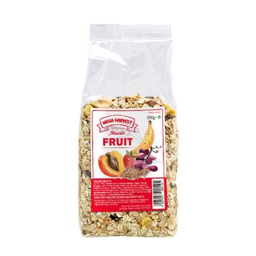 Mega Harvest 德國天然什錦水果穀片 500g