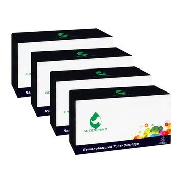 Greenrhino for HP 1黑3彩 W2300A /W2301A /W2302A /W2303A 230A 環保碳粉匣 /適用 4203dn ; MFP 4303dw / 4303fdw