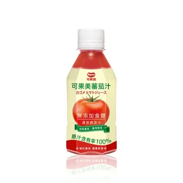 可果美-無添加食鹽番茄汁 280ml*24/箱