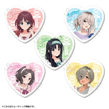 【RE】(免訂金) 預購26年4月 Sync 少女樂團 吶喊吧 睡衣Ver. 第4彈 心型胸章 中盒5入