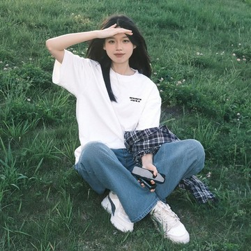 【現貨！當天發】韓係上衣英文簡約風短袖女t恤 純棉高質量250g重磅女裝短袖 內搭上衣女裝夏季女tee