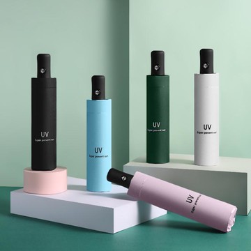 雨傘 全自動雨傘ins風男女折疊大號晴雨兩用太陽傘防曬防紫外線遮陽傘 生活主義