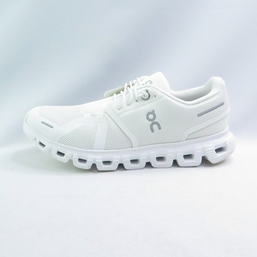 On 瑞士昂跑 3WF10061200 Cloud 6 女 休閒鞋 跑鞋 免綁鞋帶 白