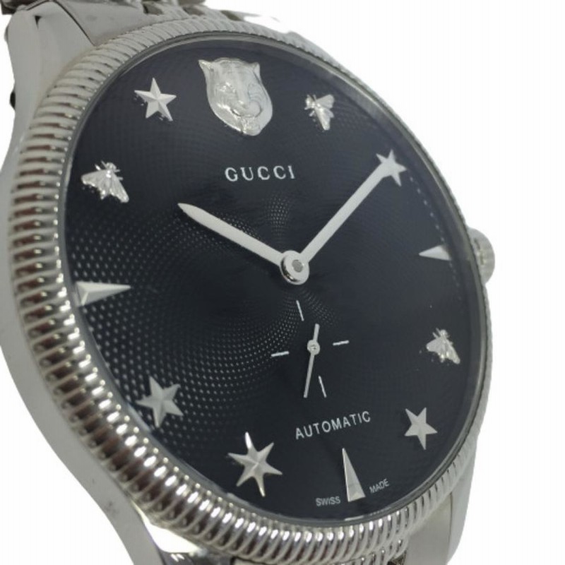 ◎◎ GUCCI グッチ Gタイムレス 自動巻 腕時計 126.3 YA126353 箱