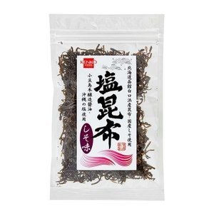 北海道産　塩昆布しそ味　30ｇ×10袋（健康フーズ）