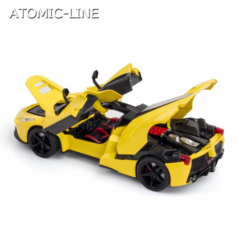 メーカー/スケール不明 ラ・フェラーリ 4枚ドア リムジン 黄色 Ferrari 楽天市場】ラ・フェラーリ La Ferrari 1/14 RC フェラーリ正規