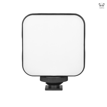 YELANGU LED01 迷你LED攝影燈 補光燈 5W 49燈珠 亮度可調整 3個冷靴座 可多燈組合使用（不帶電池）