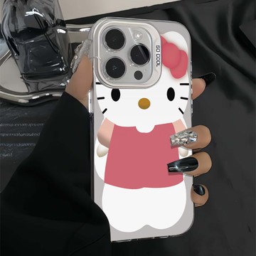 免運+隔日🚚元氣手機殼 小熊KT貓 適用於蘋果17promax 16Pro 15plus 14 13 12 11防摔