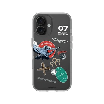 iPhone 16 Clear Case（相機按鈕） 透明 - 哈利波特 Harry Potter - Sticker - 魁地奇