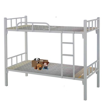 AS DESIGN 雅司家具-泰葉烤銀灰色方管雙層鐵床-94*200*172cm