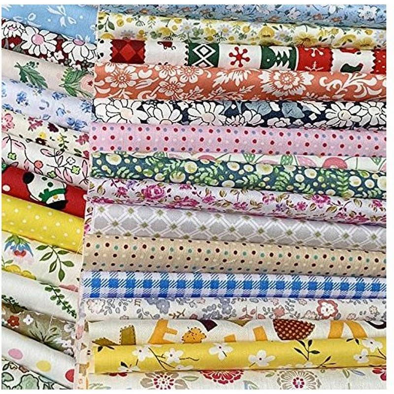 Liuliu 花柄プリント 生地 可愛い はぎれセット Diy 手芸用 布 素材 パッチワーク 給食袋 ポーチなどの作りに 25枚 cm X 2 通販 Lineポイント最大0 5 Get Lineショッピング