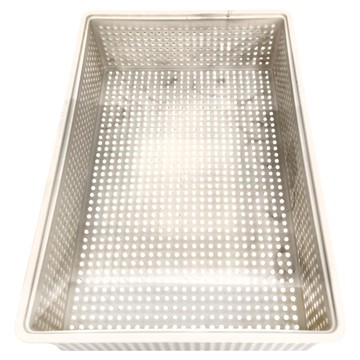 GINII 基尼小物收納透氣籃 3個 MIT台灣設計製造 象牙白 2.5L  M(25.3 x 17.1 x 6.2cm)  1組